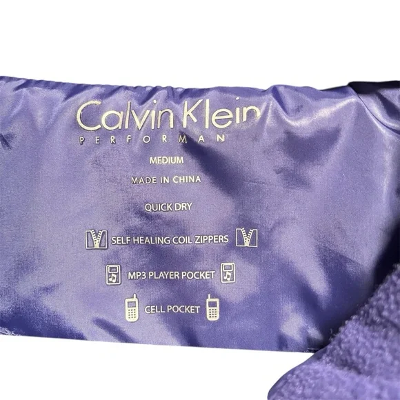 Calvin Klein Performance Vest women’s medium outdoors recreational preppy - Picture 2 of 4